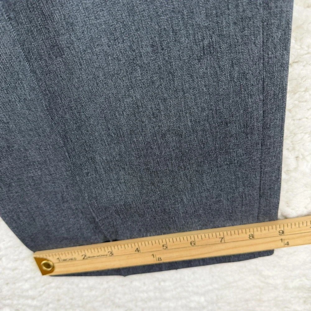 Vintage Levis Action Slacks Pants Mens 42x30 Gray Flat Front Dress Slacks Office